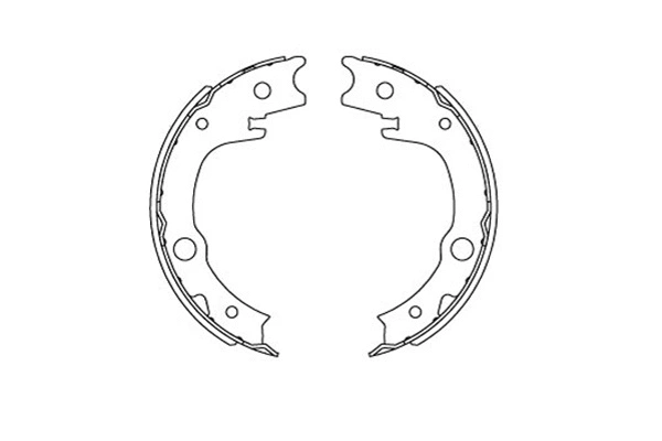 KBS-9925 KAVO PARTS Комплект тормозных колодок (фото 1)