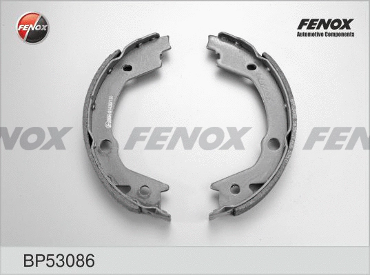 BP53086 FENOX Комплект тормозных колодок (фото 2)