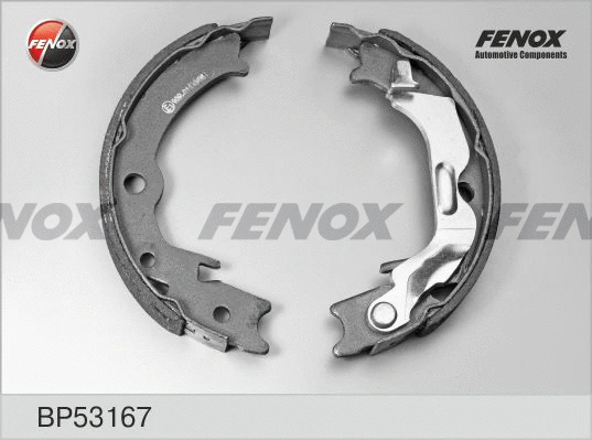 BP53167 FENOX Комплект тормозных колодок (фото 2)
