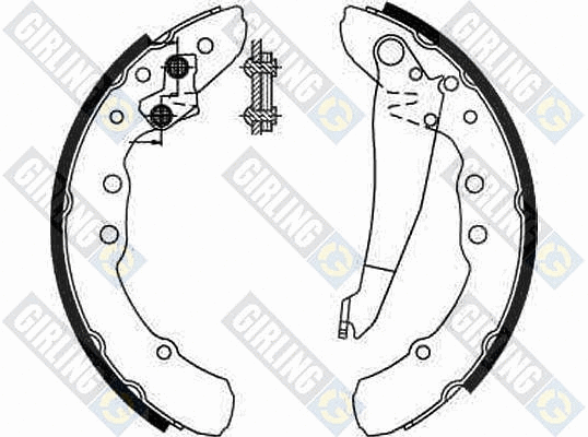 5185449 GIRLING Комплект тормозных колодок (фото 1)
