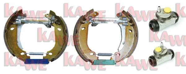 OEK139 KAWE Комплект тормозных колодок (фото 1)