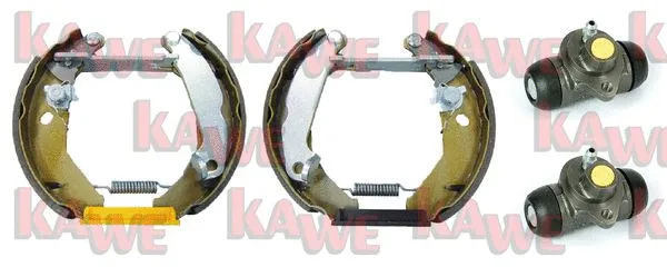 OEK164 KAWE Комплект тормозных колодок (фото 1)