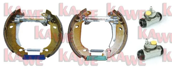 OEK219 KAWE Комплект тормозных колодок (фото 1)