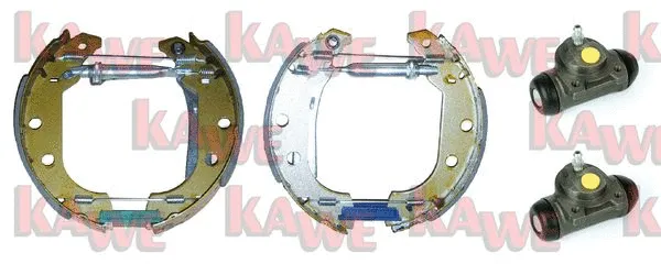 OEK458 KAWE Комплект тормозных колодок (фото 1)