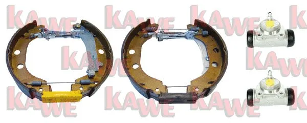 OEK502 KAWE Комплект тормозных колодок (фото 1)