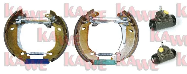 OEK511 KAWE Комплект тормозных колодок (фото 1)
