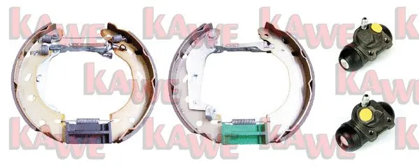 OEK538 KAWE Комплект тормозных колодок (фото 1)