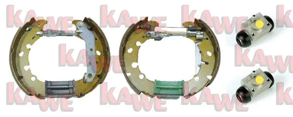 OEK541 KAWE Комплект тормозных колодок (фото 1)