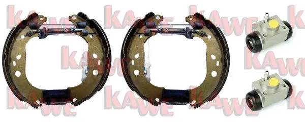 OEK544 KAWE Комплект тормозных колодок (фото 1)