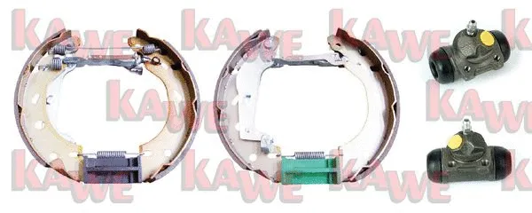 OEK555 KAWE Комплект тормозных колодок (фото 1)