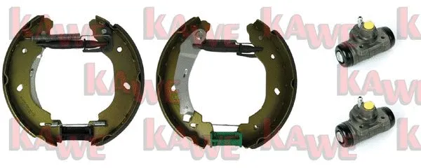 OEK578 KAWE Комплект тормозных колодок (фото 1)