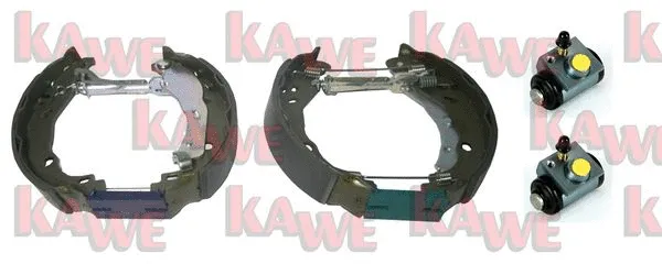 OEK816 KAWE Комплект тормозных колодок (фото 1)