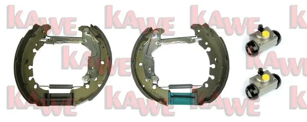 OEK821 KAWE Комплект тормозных колодок (фото 1)