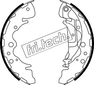 1049.160 FRI.TECH. Комплект тормозных колодок (фото 1)