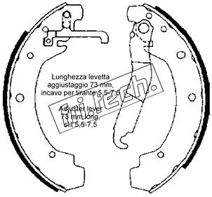 1124.277 FRI.TECH. Комплект тормозных колодок (фото 1)
