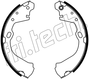 1253.684 FRI.TECH. Комплект тормозных колодок (фото 1)