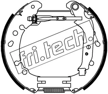 16489 FRI.TECH. Комплект тормозных колодок (фото 1)