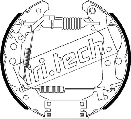 16526 FRI.TECH. Комплект тормозных колодок (фото 1)