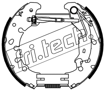 16557 FRI.TECH. Комплект тормозных колодок (фото 1)