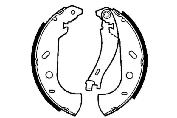 09-0540 E.T.F. Комплект тормозных колодок (фото 1)