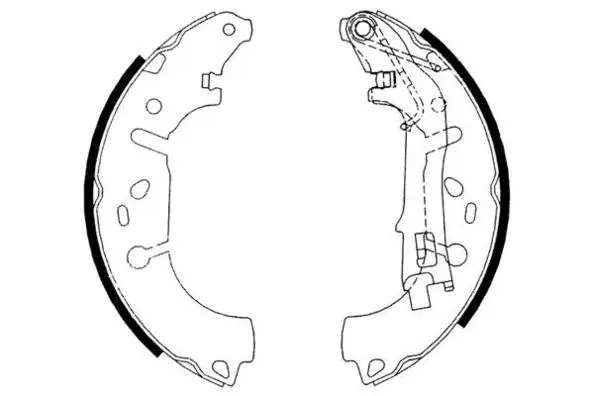 09-0646 E.T.F. Комплект тормозных колодок (фото 1)