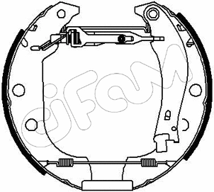 151-005 CIFAM Комплект тормозных колодок (фото 1)