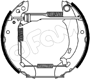 151-059 CIFAM Комплект тормозных колодок (фото 1)