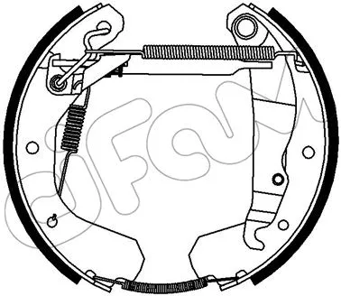 151-393 CIFAM Комплект тормозных колодок (фото 1)