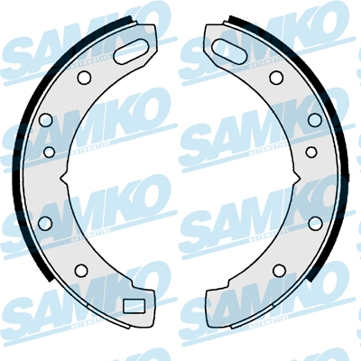 81005 SAMKO Комплект тормозных колодок (фото 1)