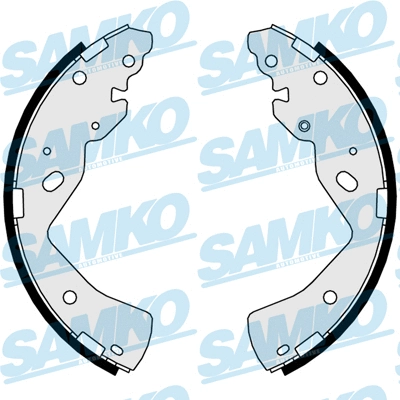81019 SAMKO Комплект тормозных колодок (фото 1)