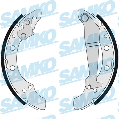 84100 SAMKO Комплект тормозных колодок (фото 1)