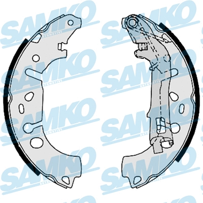 89100 SAMKO Комплект тормозных колодок (фото 1)