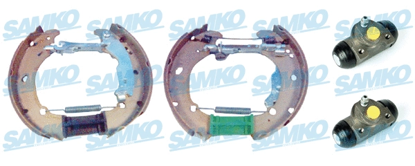 KEG430 SAMKO Комплект тормозных колодок (фото 1)