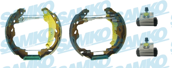 KEG820 SAMKO Комплект тормозных колодок (фото 1)