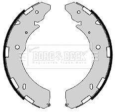 BBS6435 BORG & BECK Комплект тормозных колодок (фото 1)