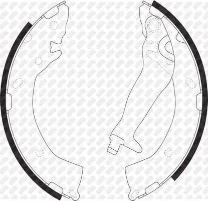 FN0609 NIBK Комплект тормозных колодок (фото 1)