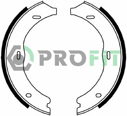5001-4003 PROFIT Комплект тормозных колодок (фото 1)