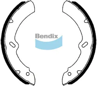 BS1544 BENDIX Комплект тормозных колодок (фото 1)