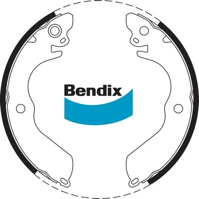 BS1681 BENDIX Комплект тормозных колодок (фото 1)