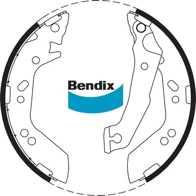 BS1779 BENDIX Комплект тормозных колодок (фото 1)