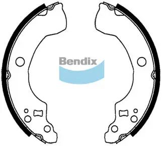 BS1792 BENDIX Комплект тормозных колодок (фото 1)