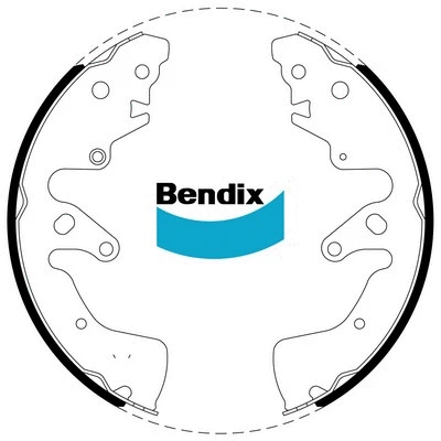 BS1861 BENDIX Комплект тормозных колодок (фото 1)