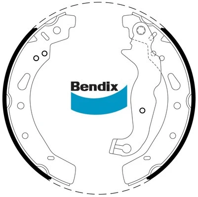 BS5022 BENDIX Комплект тормозных колодок (фото 1)