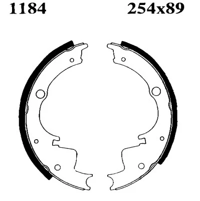 06335 BSF Комплект тормозных колодок (фото 1)