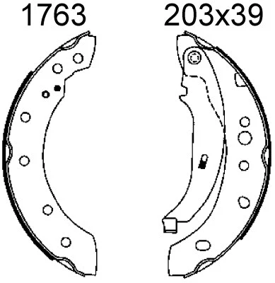 06486 BSF Комплект тормозных колодок (фото 1)