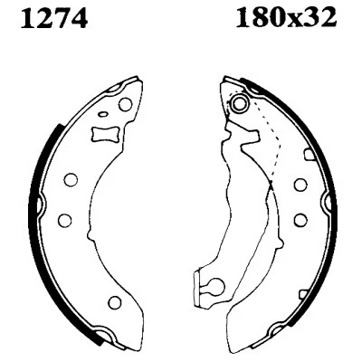 07072 BSF Комплект тормозных колодок (фото 1)