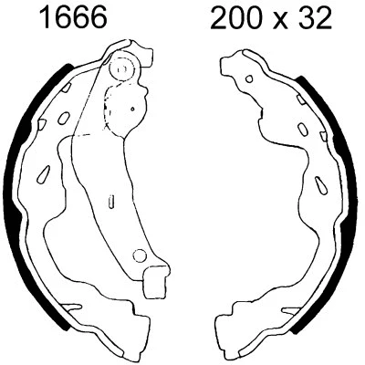 07529 BSF Комплект тормозных колодок (фото 1)