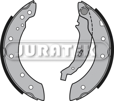 JBS1001 JURATEK Комплект тормозных колодок (фото 2)