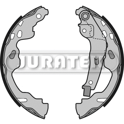 JBS1019 JURATEK Комплект тормозных колодок (фото 2)