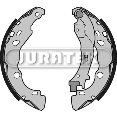 JBS1039 JURATEK Комплект тормозных колодок (фото 2)